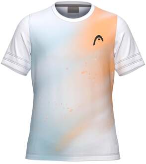 Head Tie-Break II T-shirt Meisjes-abrikoos - 128