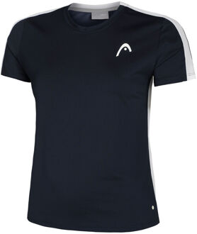 Head Tie-Break T-shirt Dames donkerblauw - XL