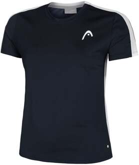 Head Tie-Break T-shirt Dames donkerblauw - XS,S,M,L,XL