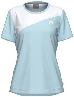 Head Tie-Break T-shirt Dames lichtblauw