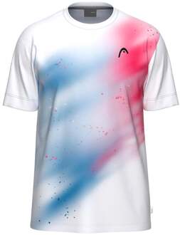 Head Topspin T-shirt Heren-blauw - XL