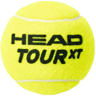Head Tour xt tennisballen (pak van 4) Geel - One size