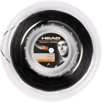 Head Velocity MLT Power Rol snaren 200m zwart - 1.25,1.30