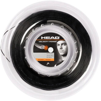 Head Velocity MLT Power Rol snaren 200m zwart - 1.25