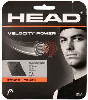 Head Velocity MLT Power Set snaren 12m zwart - 1.25,1.30
