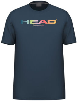 Head Vision Rainbow T-shirt Heren donkerblauw - S,3XL