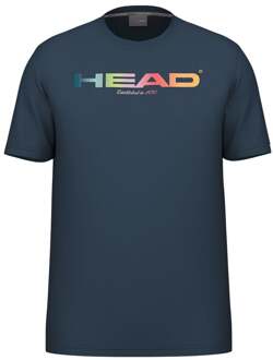 Head Vision Rainbow T-shirt Heren donkerblauw - XL