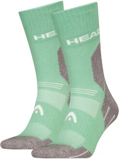Head Wandelsokken All Climates Hiking Crew 2-pack Licht Groen-39/42 - 39/42
