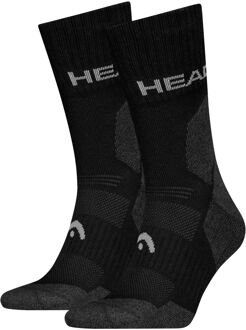 Head Wandelsokken All Climates Hiking Crew 2-pack Zwart-43/46 - 43/46