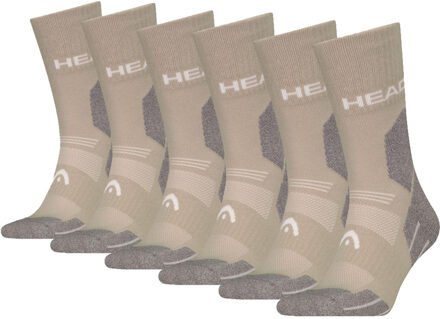 Head Wandelsokken All Climates Hiking Crew 6-pack Taupe-43/46 - 43/46
