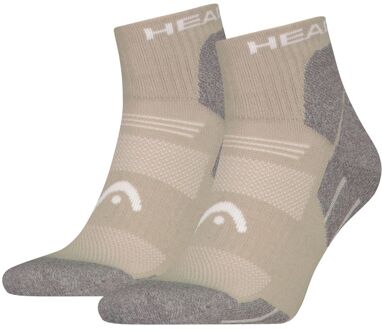 Head Wandelsokken All Climates Hiking Quarter 2-pack Taupe-35/38 - 35/38