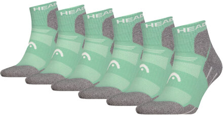 Head Wandelsokken All Climates Hiking Quarter 6-pack Licht Groen-39/42 - 39/42