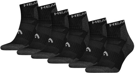 Head Wandelsokken All Climates Hiking Quarter 6-pack Zwart-43/46 - 43/46