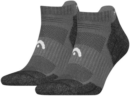 Head Wandelsokken All Climates Hiking Sneaker 2-pack Grijs-39/42 - 39/42