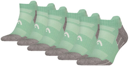 Head Wandelsokken All Climates Hiking Sneaker 6-pack Licht Groen-35/38 - 35/38