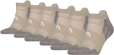 Head Wandelsokken All Climates Hiking Sneaker 6-pack Taupe-43/46 - 43/46