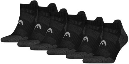 Head Wandelsokken All Climates Hiking Sneaker 6-pack Zwart-39/42 - 39/42