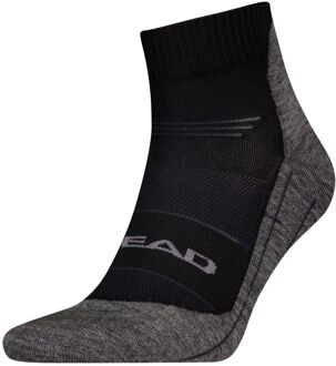 Head Wandelsokken Cool Hiking Quarter 1-pack Zwart-39/42 - 39/42
