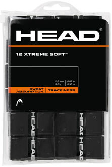 Head Xtreme Soft  Verpakking 12 stuks zwart - nosize