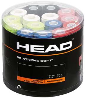 Head Xtreme Soft Verpakking 60 Stuks-Veelkleurig - nosize