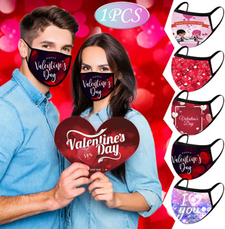 Headband 1/5PC masques scarf Adult Fashion Printed Face Mask Fashion Valentine's Day Mask Windproof Mask máscara Маска бандана#