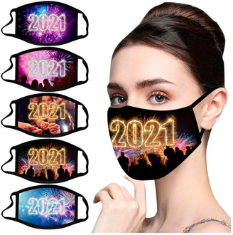 Headband 1PC masques mascarillas Men Women New Year Washable Face Mask Cover For Adult In Europe America маска mascarar бандана#
