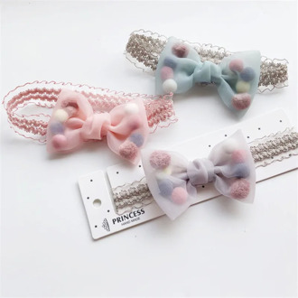 Headband Girls New Fashion Lace Big Bow Hair Band Baby Head Wrap Band Accessories Gift for Girls Bandeau Bebe