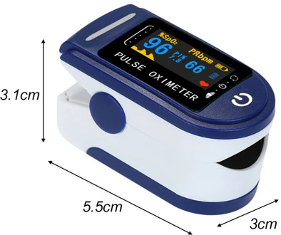 Health SpO2 PR Heart Rate Monitor Medical Digital Fingertip Pulse Oximeter Finger Oxymeter blood oxygen saturometer meter