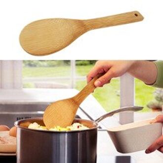 Health1PC Houten Schop Niet giftig Praktische Handige Tool Keuken Bamboe Lepel Spatel Houten Gebruiksvoorwerpen Koken Lepel Gereedschap