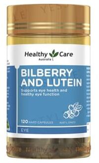 Healthy Care Bilberry & Lutein 120 capsules
