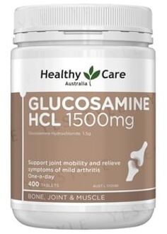 Healthy Care Glucosamine HCL 1500mg 400 tablets