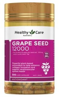 Healthy Care Grape Seed 12000 300 capsules