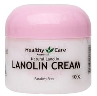 Healthy Care Lanolin Cream With Vitamin E 100g