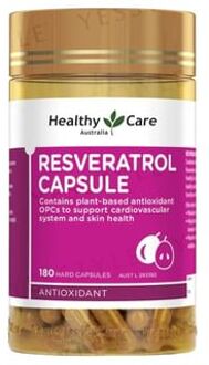 Healthy Care Resveratrol Capsule 180 capsules
