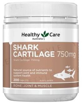 Healthy Care Shark Cartilage 750mg 200 tablets