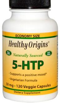 Healthy Origins 5-HTP, 50 mg (120 Veggie Caps) - Healthy Origins