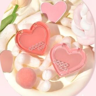Heart Love Blusher - 2 Colors (4-5) #G05 Strawberry Red Velvet - 3.2g