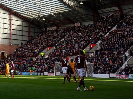 Heart of Midlothian FC vs Aberdeen (Scottish Premiership) (Vliegtuig)