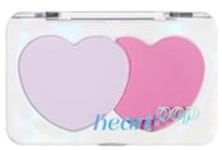 Heart Pop Duo Blusher - 3 Colors #01 Envy Pale