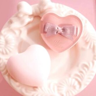 Heart Shaped Marshmallow Powder Puff #Powder Puff - 1pcs