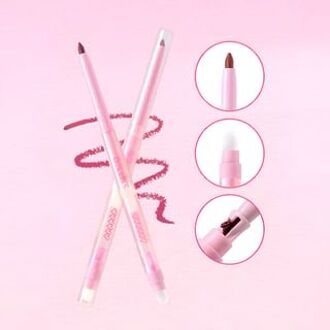Heart Signal Double Ended Lip Liner - 1-4 #X01 Oolong Milk Coffee