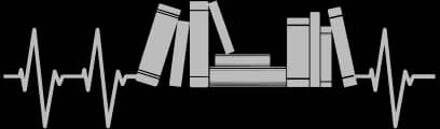 Heartbeat Books Dames T-shirt - Zwart - 3XL