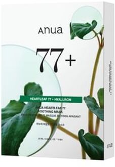 Heartleaf 77 Soothing Mask Set 2024 Version - 25ml x 10 sheets