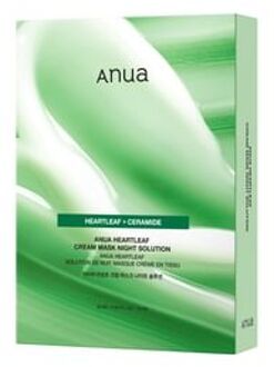 Heartleaf Cream Mask Night Solution Mask Set 2024 Version - 25ml x 10 sheets