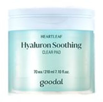Heartleaf Hyaluron Soothing Clear Pad 2025 Version - 70 pads