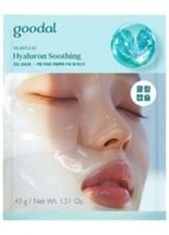 Heartleaf Hyaluron Soothing Gel Mask 43g x 1 sheet
