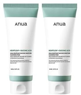 Heartleaf Succinic Moisture Cleansing Foam Bundle Set - Reinigingsschuim