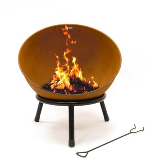 Heat Kappa - Vuurschaal - Roest - ø60cm