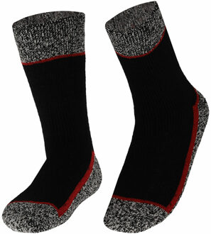 Heat Keeper Thermo werk sokken voor heren/dames - zwart - 41/46 - Winter werk kleding - Thermokleding