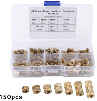 Heat Nut Insert Plastic For 3D Printing Metal Supplies Accessories Set M3